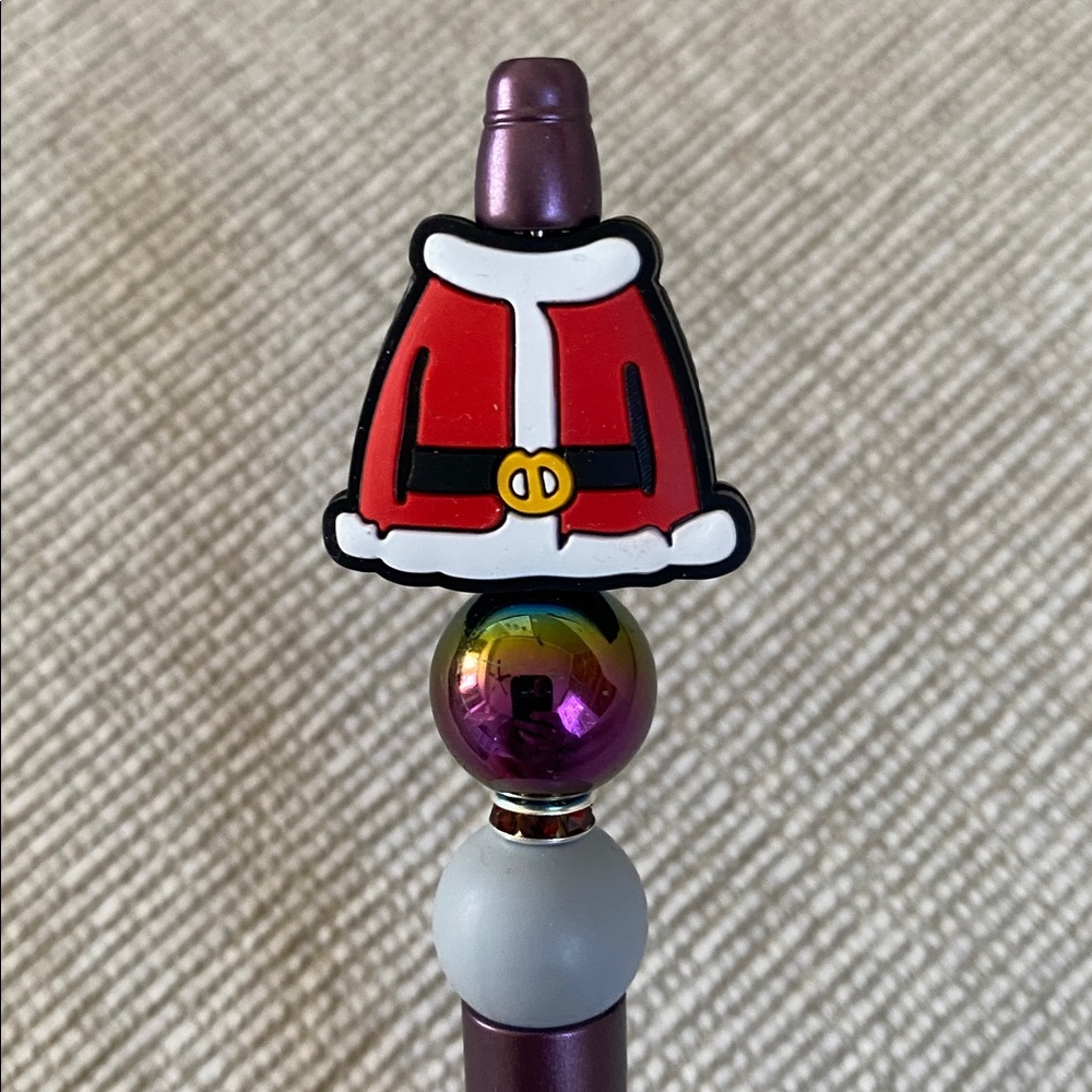 Christmas Santa Suit Pen - Picture 2 of 3